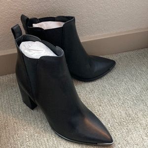 Tony Bianco Bello black Jetta polish booties